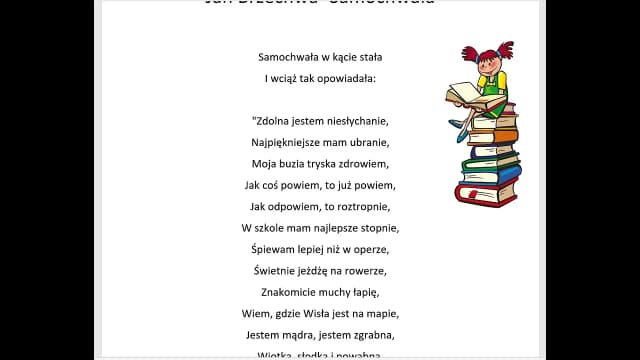 Samochwała wiersz – odkryj mądrości ukryte w utworze Brzechwy Samochwała wiersz – odkryj mądrości ukryte w utworze Brzechwy