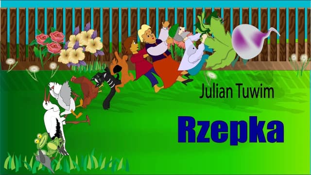 Rzepka wiersz Tuwima - humor, analiza i znaczenie dla dzieci Rzepka wiersz Tuwima - humor, analiza i znaczenie dla dzieci