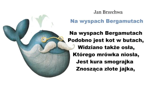 Na wyspach Bergamutach wiersz - analiza, tematy i znaczenie utworu Na wyspach Bergamutach wiersz - analiza, tematy i znaczenie utworu