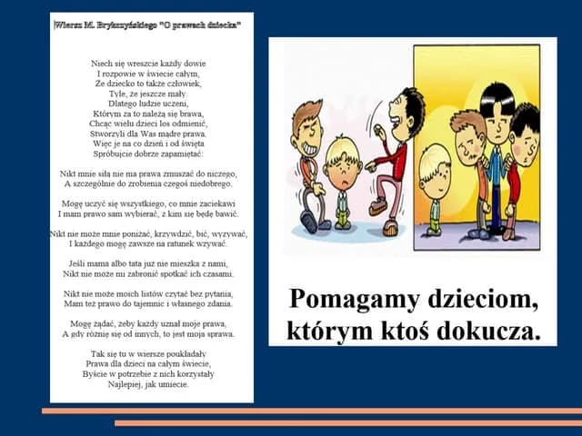 Prawa dziecka w wierszach – poezja, która uczy i inspiruje dzieci oraz dorosłych Prawa dziecka w wierszach – poezja, która uczy i inspiruje dzieci oraz dorosłych